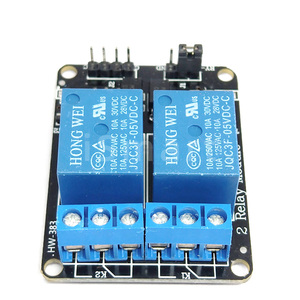 オプトカプラー低レベルトリガー拡張ボードを備えた2チャンネルDC5V/12Vリレーモジュール - Product Image 3
