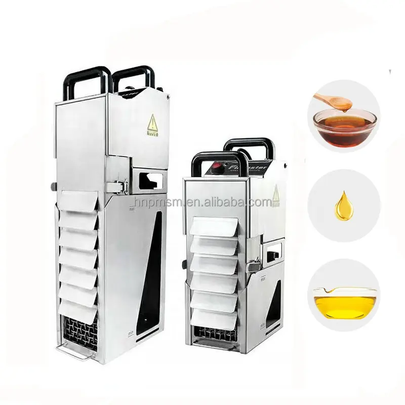 Máquina de filtro de aceite de cocina, sistema de filtración de aceite de cocina, purificador de aceite vegetal