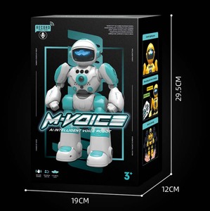 Robot intelligente RC con voce magica programmabile telecomando Robot con gesto leggero sensibile al tocco Robot giocattolo - Product Image 4