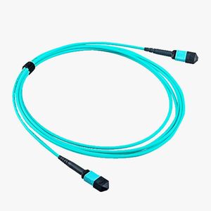 12-Core OM3 Multimode Fiber Optic Patch Cord MPO Cable for <strong>IP</strong> <strong>Networks</strong> for WiFi POE 4G 3G and <strong>TCP</strong>