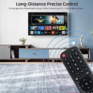 Telecomando TV all'ingrosso EN2A27 di ricambio Smart TV telecomando universale per Hisense 4K LED Smart TV EN2A127H EN2A27HT