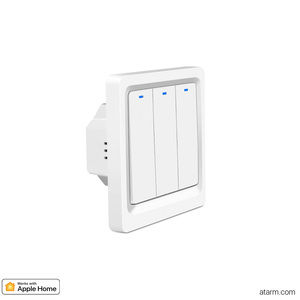 DS-102JLHK-3 HomeKit 3gang Push Button Light <strong>Switch</strong> - HomeKit Lno-neutral Wi-fi <strong>Switch</strong> - Product Image 2