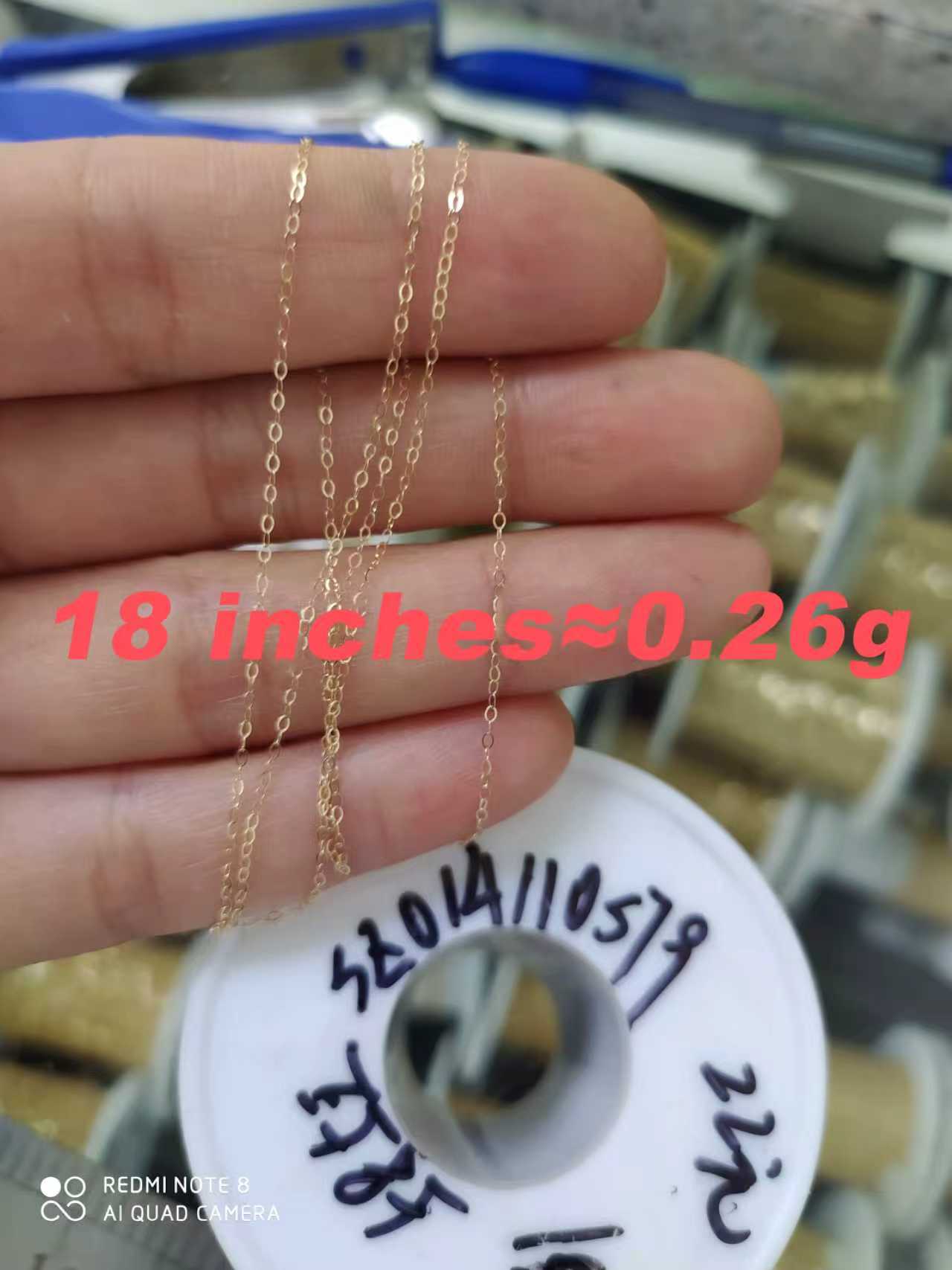 14K 0 chain