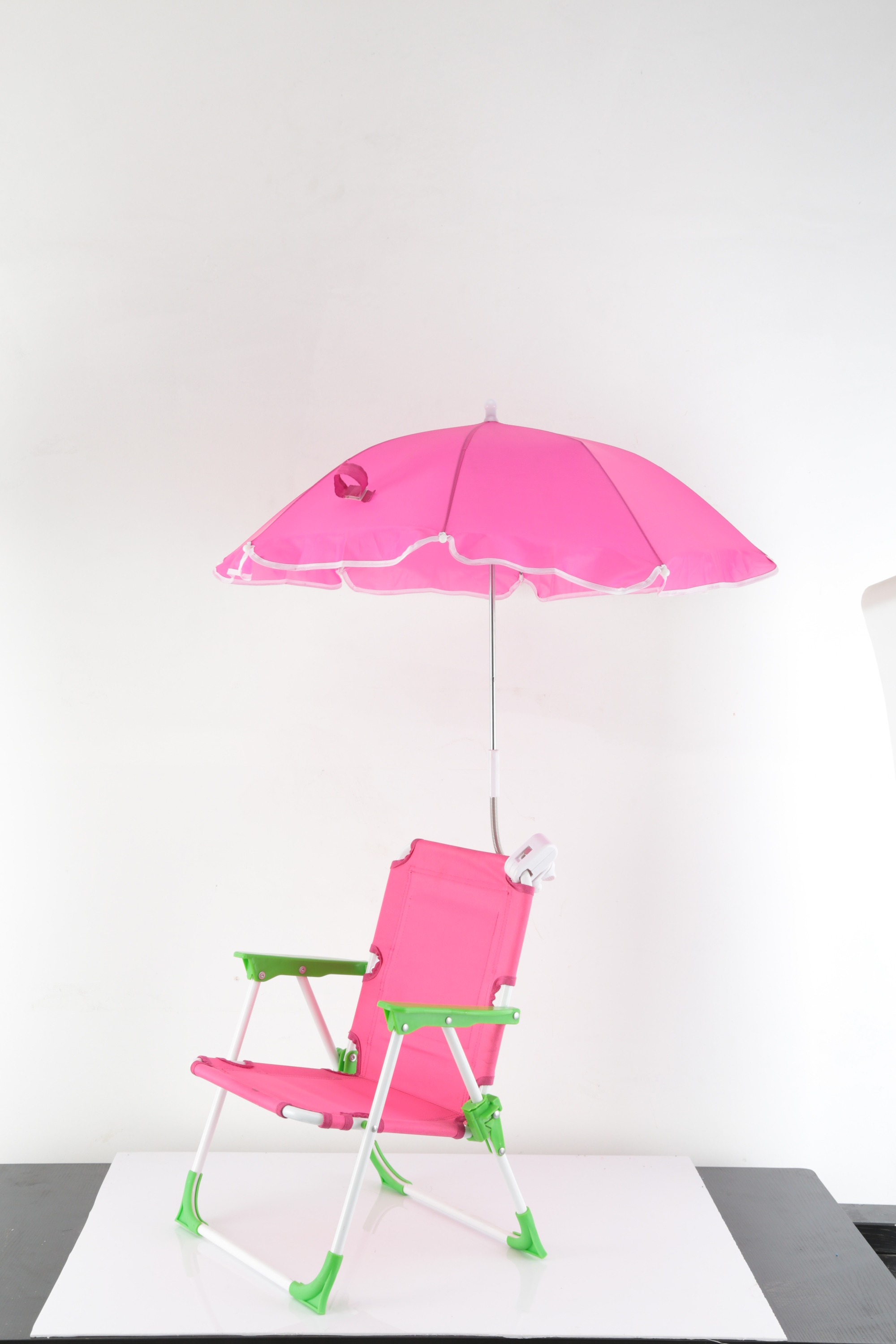 Parapluie de prise rose