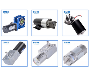 高扭矩12V 24v微型Dc刮水器蜗轮电机12 24伏自动电动车库滑动门开启器刷直流电机 - Product Image 6