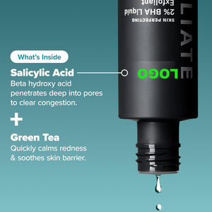 Nhãn Hiệu Riêng Da Hoàn thiện 2% BHA Lỏng Salicylic Axit Tẩy Tế Bào Chết Hữu Cơ Trên Khuôn Mặt Huyết Thanh Cho Nhà Sử Dụng Không Mùi Hương Mũi Lỗ Chân Lông - Product Image 2