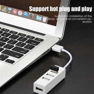 Высокоскоростной 4 в 1 USB 3,0 концентратор для ноутбука ПК ноутбука USB 2,0 разветвитель адаптер 4 порта аксессуары для ноутбука - Product Image 2