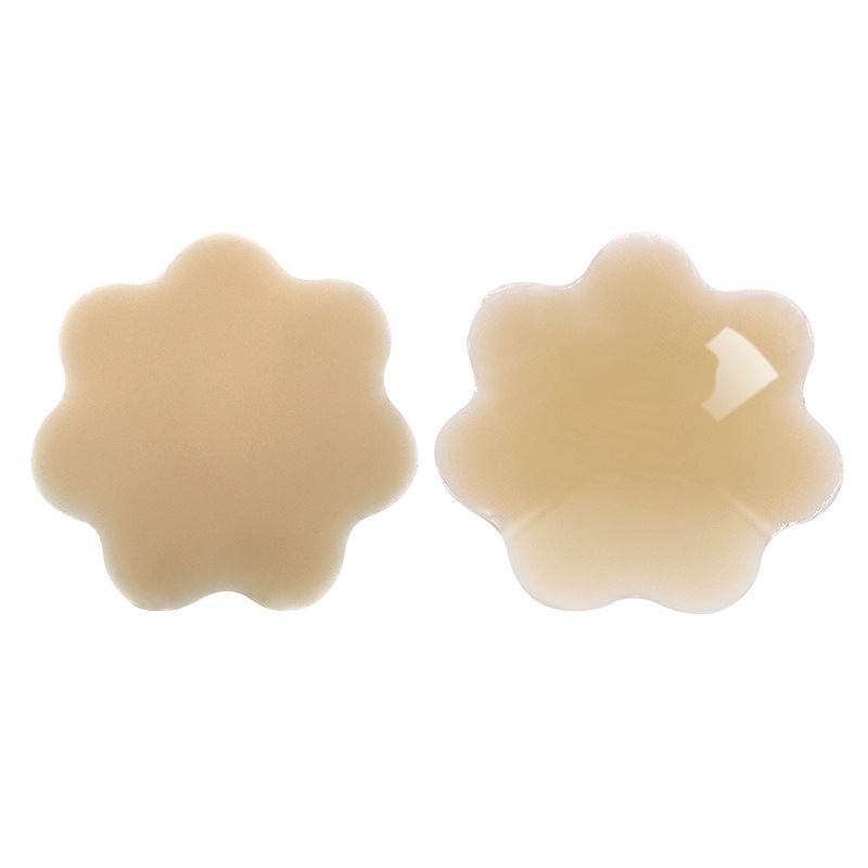 Motif floral café clair 6,5 cm-3