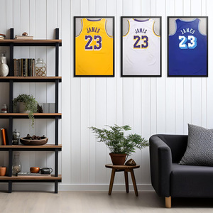 Homco 23.6*31.5Inch Màu Đen Gỗ Bóng Hộp Jersey Khung Hiển Thị Trường Hợp Bóng Đá Bóng Rổ Plexiglas Tùy Chỉnh Bóng Hộp - Product Image 4