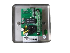MiTEC-Panel de control de alarma de seguridad para edificios, sistema de alarma de puerta de 1 a 4 zonas, oficina, apartamento, tienda, banco, salida de alarma con cable