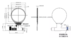 1.09inch 240x240 Round Circular TFT <strong>LCD</strong> <strong>Display</strong> with Capacitive Touch Screen SPI <strong>Interface</strong> for Smart Watch - Product Image 5