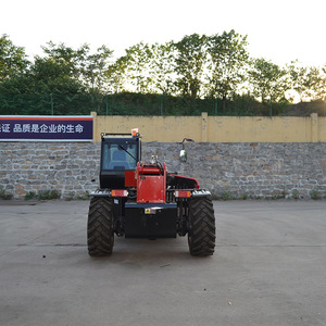 Dört tekerlekli direksiyon Epa dizel motor teleskopik işleyici 3Ton 4 Ton Telehandler teleskopik yükleyici 4Wd ön yükleyici - Product Image 6