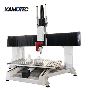 Venta directa de fábrica, enrutador CNC de 5 ejes, modelo 360 grados para 3D, patrón de espuma de madera EPS, fabricación de patas de muebles de trabajo - Product Image 2