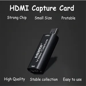 USB2.0至HDMI视频采集卡1080P 4K 60Hz迷你音频和视频Chapture现场录音盒支持输入4K用于游戏 - Product Image 6