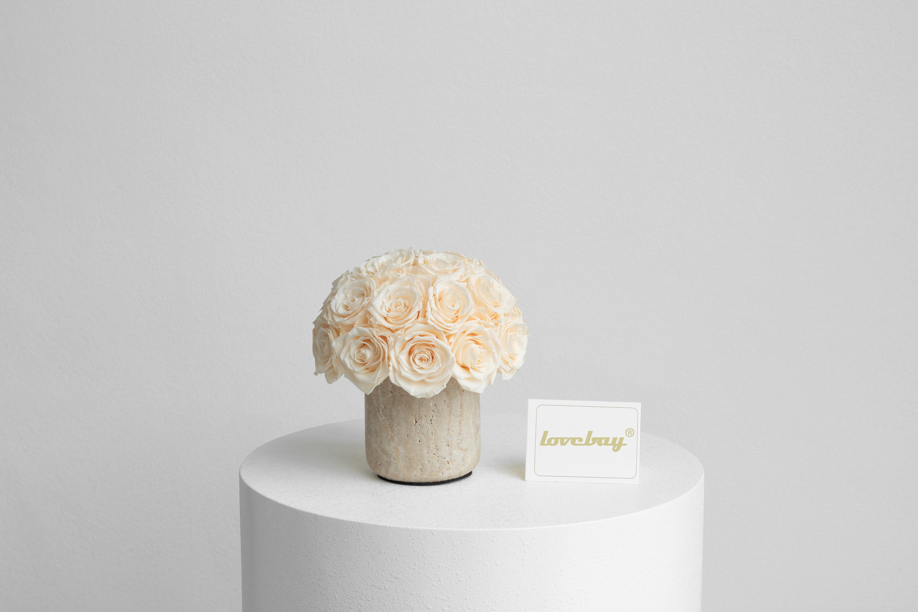Rond 24Roses Champagne