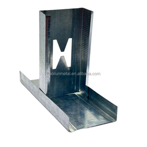 Wall <strong>Frame</strong> Galvanized <strong>Cw</strong> Uw Profile Drywall Metal Studs Customized Steel Studs Wall Studs - Product Image 2