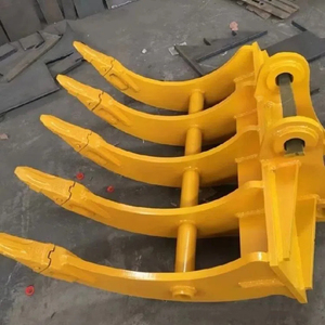 迷你挖掘机根耙铲斗附件有竞争力的价格挖掘耙 - Product Image 2