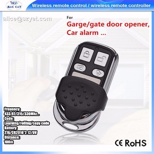YET045 433 MHz Vier Tasten Lerncode Garagentor kabellose Fernsteuerung