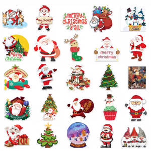 Hot Bán Thân Thiện Với Môi Bền Giấy Giáng Sinh Lấp Lánh Dán Không Thấm Nước Cho Kỳ Nghỉ Đảng Trang Trí Nội Thất DIY Thủ Công Mỹ Nghệ - Product Image 1