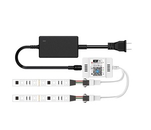 スマートSPIWiFiコントローラーRGB2.4GリモートDC5-24VミュージックLEDコントローラー (RGBIC WS2811 WS2812BLEDストリップライト用) - Product Image 4
