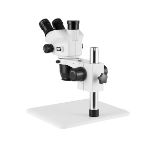 Microscopio Trinocular estéreo, microscopio de fábrica Industrial para reparación de Hardware de ordenador portátil Pbc - Product Image 1