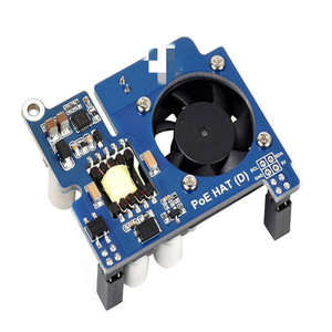 <strong>Raspberry</strong> <strong>PI</strong> 3B+/4B PoE Power over <strong>Ethernet</strong> expansion board cooling fan can be connected to the official shell - Product Image 1