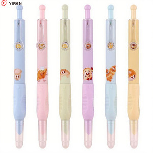 Yiren Tùy Chỉnh Mới Dễ Thương Sinh Viên Bút Push-Nút Bút Nhiệt Nhạy Cảm Và Có Thể xóa được Bút - Product Image 1
