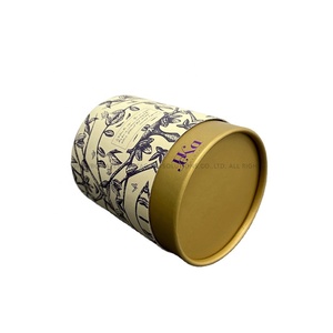 Zarif yüksek kaliteli şık şık beyaz CylinderCardboard yuvarlak kutu bisküvi şekerler çerez özel Logo için şube tasarımı ile - Product Image 1