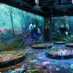 High-Fidelity Immersive Experience Projection <strong>Systems</strong> Architectural Visualization Design - Product Image 1