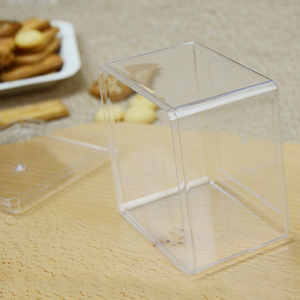 PS使い捨て透明プラスチック長方形食品容器/キャンディーボックス/ビスケット用容器包装 - Product Image 6