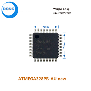 Chip di memoria ATMEGA328PB-AU ATMEGA328PB-AU chip di memoria TQFP32 AVRISP base di programmazione DIP28 chip di memoria