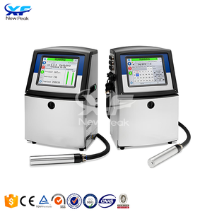 4 Druck köpfe Online-Tinten strahl codier maschine Automatischer Chargen codierer Tinten strahl drucker Verfalls datum Flaschen karton - Product Image 2