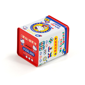 กระปุกออมสินทรงสี่เหลี่ยมกล่องดีบุกใส่เหรียญ - Product Image 3