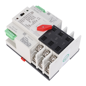 110Vデュアルパワー自動転送スイッチDINレールタイプ2P 3P 4P 125A 100A 63Aミリ秒スイッチングPCタイプ - Product Image 6