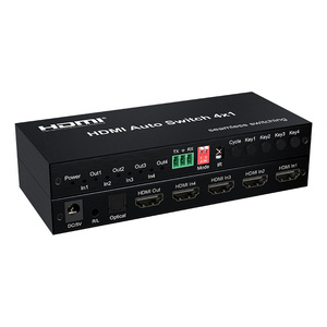 <strong>HDMI</strong> Auto Switcher 4x1 1080P 60Hz <strong>HDMI</strong> Auto <strong>Switch</strong> 4 in 1 Out with Seamless <strong>Switch</strong> - Product Image 1