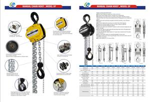 1.5ton 2 Ton 3ton Standard Lifting Manual <strong>Pull</strong> Manual Hand Hoist Pulley Chain <strong>Block</strong> - Product Image 5