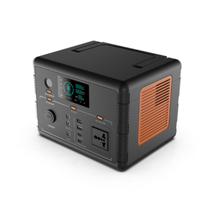 Estación de energía portátil con baterías de iones de litio de 500Wh a 2000W USB tipo C DC AC 800W y 1500W para fuente de alimentación de coche de panel solar - Product Image 1