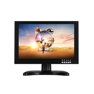 Panel IPS Monitor de PC de tamaño pequeño Monitor CCTV de 10,1 pulgadas Lcd Industrial Marco abierto Monitor de pantalla táctil Entrada VGA USB - Product Image 4