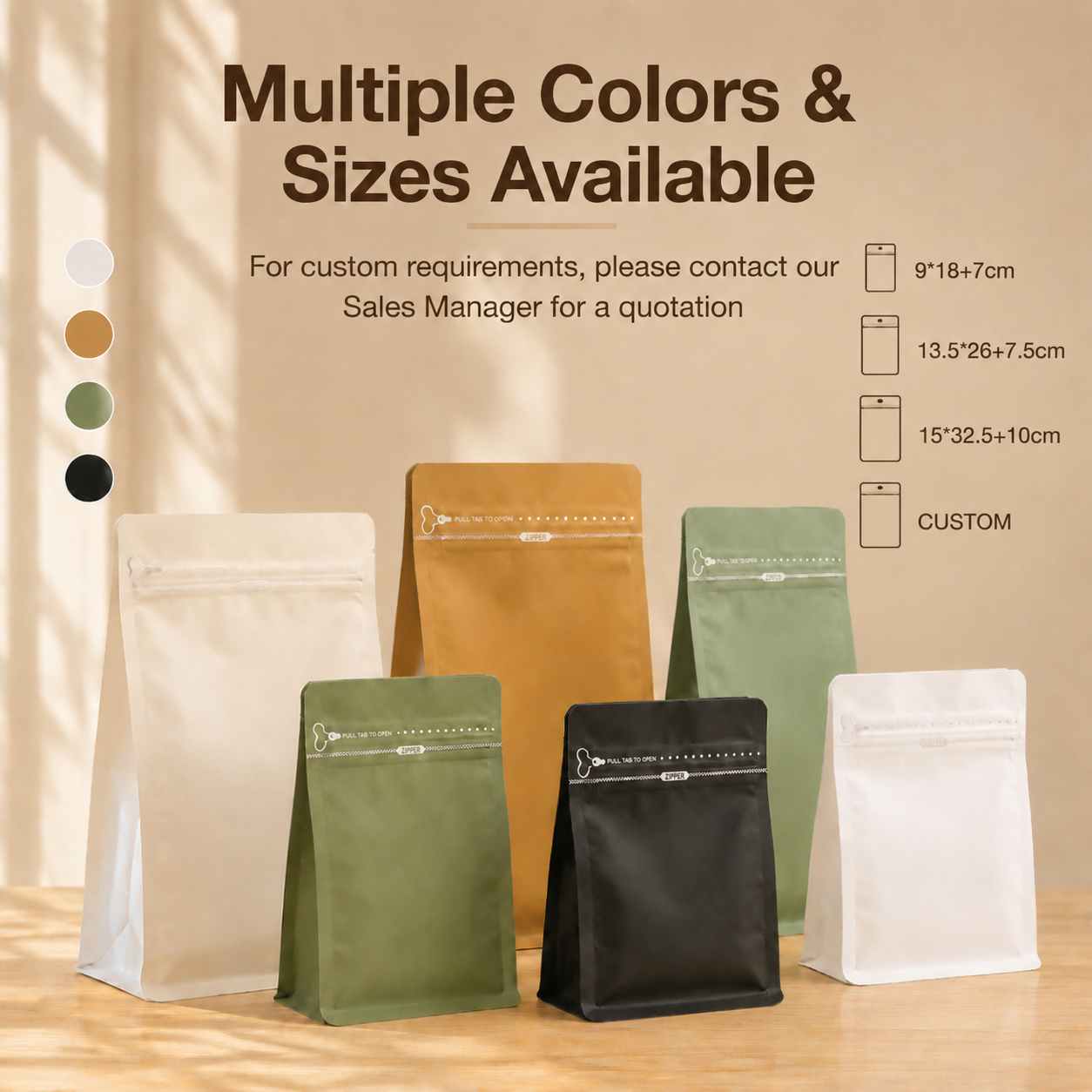 multi size custom