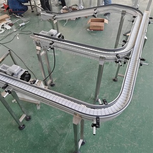 中国工厂的POM链条板输送机软链输送机，用于瓶输送机系统 - Product Image 1