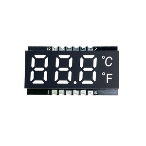 ป้ายดิจิตอลกลางแจ้งทั่วไปและจอแสดงผล3หลัก0.4นิ้ว7ส่วนจอแสดงผล LED