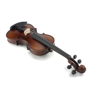 Strumento a corda fatto a mano acustica avanzata fiamma materiale acero violino modellato in fibra di carbonio Full size - Product Image 4