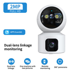 R12 Intelligent Dual-lens Linkage Wifi Camera H.265 <strong>Image</strong> <strong>1</strong> Set <strong>Top</strong> 2 Sets Intelligent Rotation Support Two-way Audio - Product Image 3