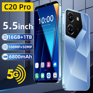 2024新款C20专业智能安卓5g双卡手机5.5高清屏幕人脸识别调频热卖低使用条件价格