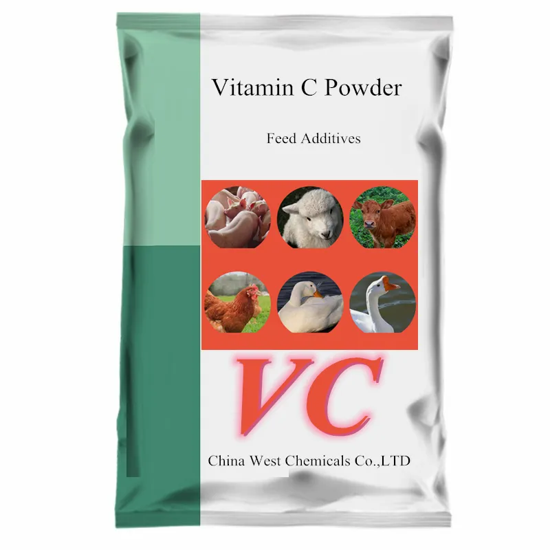 Polvo de vitamina C para acuicultura, suplemento de vitamina C para pescado, cangrejo, camarón, alimentación antiestrés VC