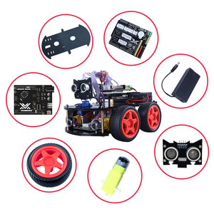 Tscin buny Robot Car Kit für das programmier bare Arduino Robotic Kit Open Source DIY STEM Starter-Kit für Bildungs gebäude