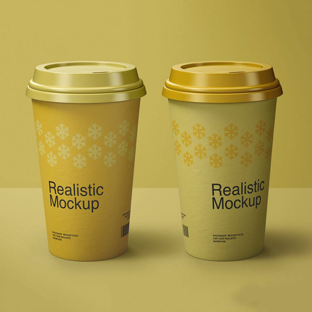 Tasse de papier à mur unique