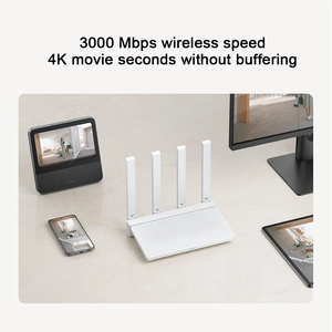 3000Mbs WiFi 6 Mesh сетевые гигабитные порты Ethernet игровой ускоритель ретранслятор модемный усилитель сигнала Mijia AX3000T маршрутизатор - Product Image 3