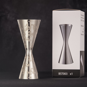 304 paslanmaz çelik Bar Jigger 10ml 20ml 30ml ölçek işareti ölçüm kokteyl Jigger ile özel çift kokteyl Jigger - Product Image 4