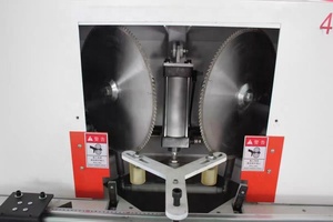 Double Blade 45 Degree Angle Picture Profile Frame Cutting Mitre <strong>Saw</strong> Machine for Wood Aluminum Frame Cutting <strong>Saw</strong> - Product Image 3
